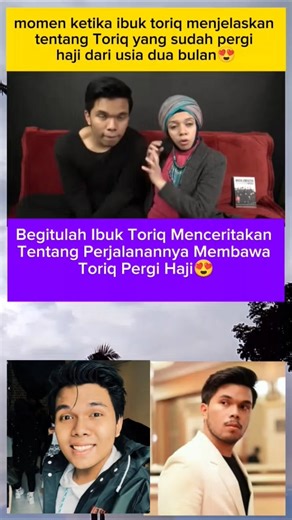 momen ketika ibuk toriq menceritakan tentang toriq yang sudah haji#aliyahmasaid #toriqhalilintar