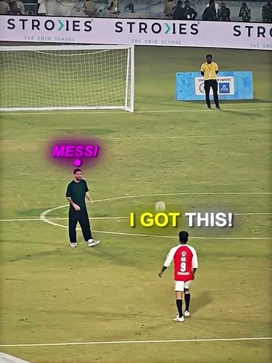 Messi Fan Practice Makes Perfect 😂