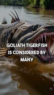 The Monster of the Congo: The Goliath Tigerfish