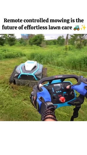 Daily Diction on Instagram: "Say Goodbye to Backbreaking Yard Work with This Remote Controlled Powerhouse of a Mower 🚜💨 🔥#RoboticMower #SmartFarming #GardenTech #RemoteControl #Landscaping ​🚜 Remote Controlled Mowing Technology 🚜💨 Watch This Heavy Duty Powerhouse Clear Dense Brush INSTANTLY! 🌿 Cutting through thick, overgrown vegetation looks like an impossible chore until you see how this advanced remote-controlled mower is engineered to dominate any terrain. This machine uses a high-tor