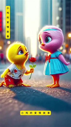 小 鸡 的 爱 情 故 事