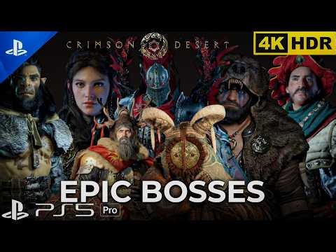 Crimson Desert — 13 Epic Boss Fights