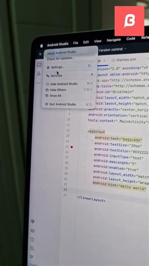 Zoom Preview Issue in Android Studio Otter 3
