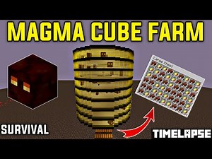 Minecraft MAGMA CUBE FARM | 5100+ Magma Cream Per Hour | Survival 1.16+ - | Ep20 (FazyCraft)