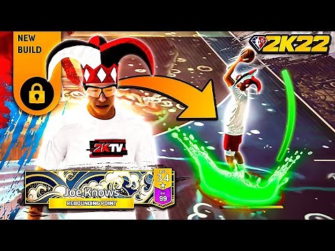 *SUPER RARE* REBOUNDING POINT BUILD is UNSTOPPABLE on NBA 2K22