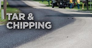 Tarring & Chipping: The money-saving road work