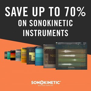 2.3K views · 35 reactions | Drumroll please 論 The Sonokinetic Ltd boutique instruments sale starts today with up to 70% off: https://bit.ly/2yNhESJ | Native Instruments | Facebook