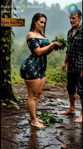 Soft Early Rain ASMR for Deep Sleep | Tranquil Nature Rain | No Talking Sleep Relaxation #shorts