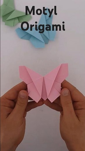 Motyl | Jak zrobić motyla z kartki papieru #origami #diy #moneyorigami #money #tutorial #papercraft