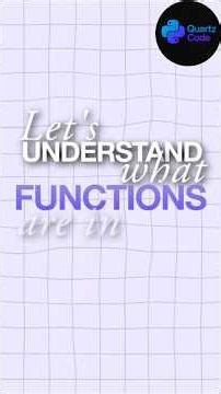 Learn what Functions are in Python in 1 minute