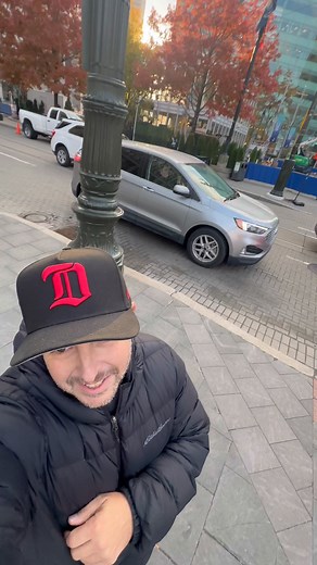 Looks like it’s officially the holiday season. Mariah Carey was thawed out and saw her shadow. The Christmas tree is being put up in campus Martius . The official tree lighting is going to be Friday, November 21. 🌲 | Colin McConnell