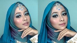 Tutorial Make Up 'Indian Queen Look' ala Beauty Influencer Surabaya, Cocok Buat Suka Riasan 'Bold' - Tribunjatim.com
