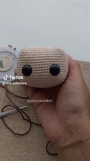 Armado de Boo: Amigurumi de Monsters Inc. paso a paso