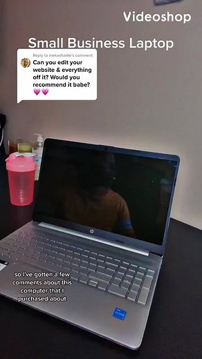 Replying to @mekashante Yes I would recommend this laptop as a start up computer for a small business! #smallbusiness #candlebusiness #hplaptop #smallbusinesscomputer #businessessentials