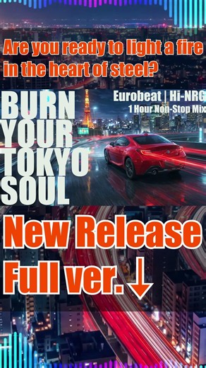 🏁 Fuel Your Drive | 1 Hour Eurobeat Mix 🚗
