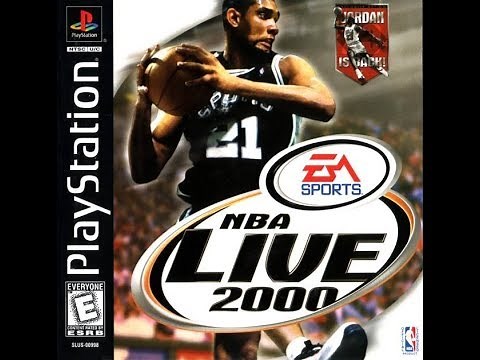 NBA Live 2000 (PlayStation) - Los Angeles Lakers vs. Minnesota Timberwolves