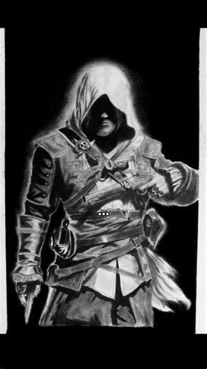 Easy huh? Assassin sketch.. #art #drawing #pencildrawing #sketch #fanart #viral #trending