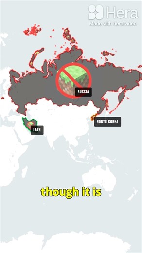 The ONLY 3 Countries Where Minecraft is Banned ⛏️ #shorts #geography #educational #geofacts #facts