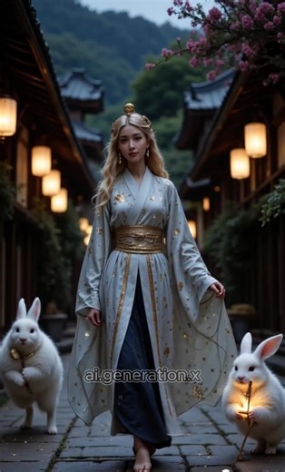 disney princess in ancient japan #ai #aianimation #aiart #disney #princess