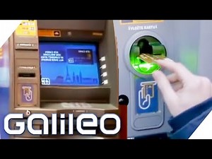 ATM rip-offs: How can you protect yourself abroad? | Galileo | ProSieben