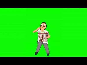 Bob Eating Popcorn Meme Green Screen