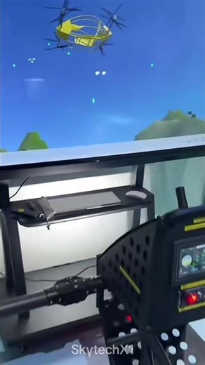 Before the real flight , you can practice with our full simulation training right on the screen