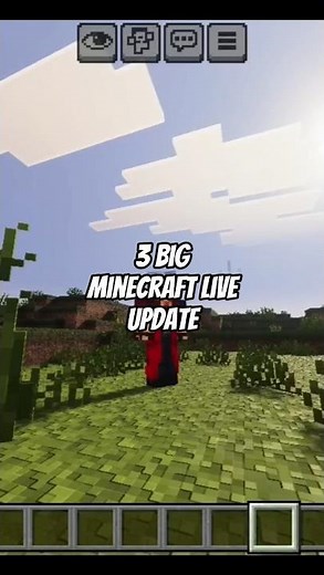 3 Big Minecraft live updates!! #minecraftlive #gaming