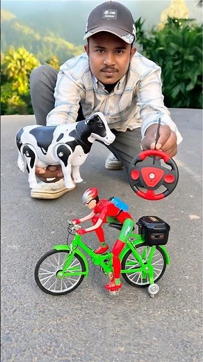 Rc Cow & Remote Control Cycle🚴‍♀️ki Unboxing 🔥