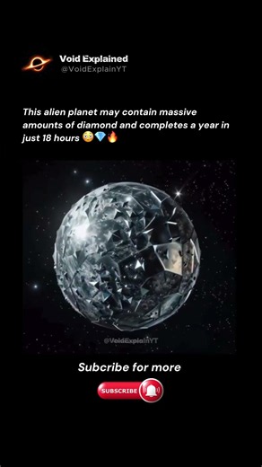 Scientists Found a Planet That May Be Made of Diamond 😳💎