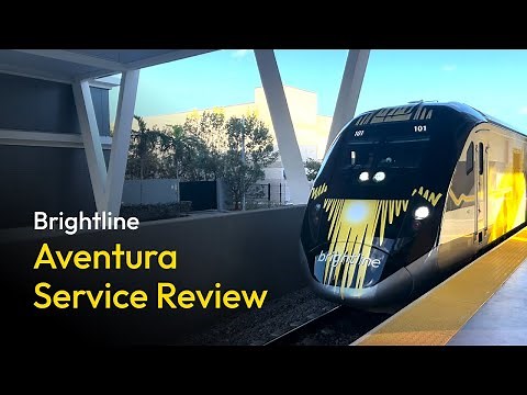Brightline Aventura Train Service Review