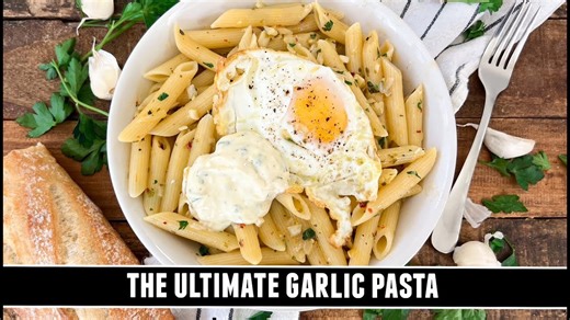 Garlic Pasta With Eggs & Aioli: Insanely Delicious & Easy to Make