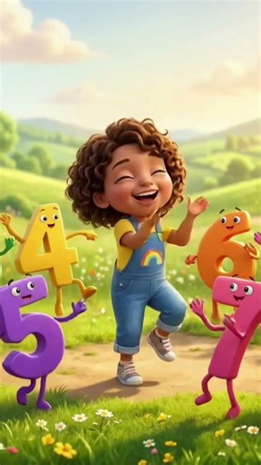 Numbers Song for Kids | Learn Counting 1 to 10 | Fun Nursery Rhyme with La La La 🎶 #kidslearning