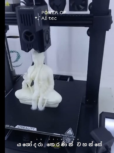 3D Printing Buddha Statues in Sri Lanka