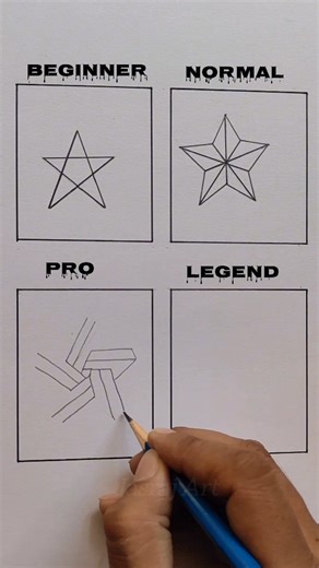 Jasraj Saran on Instagram: "How to draw a star drawing 🤔😱"