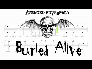 Avenged Sevenfold - Buried Alive (🔴 Drum Notation | Tutorial) ‪@chamisdrums‬ ‪@ChamisBass‬
