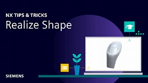 NX | Tips and Tricks | Realize Shape Chamfer Cage & Transform Cage Commands - NX Design