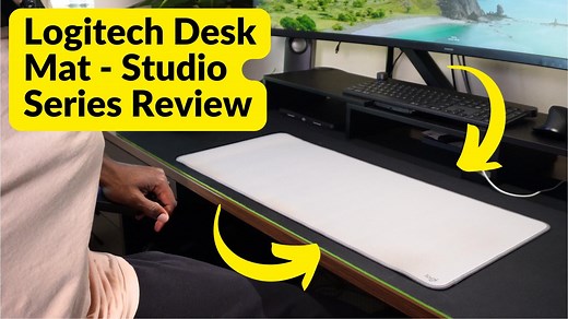 Watch Logitech Desk Mat - Studio Series Review on Amazon Live