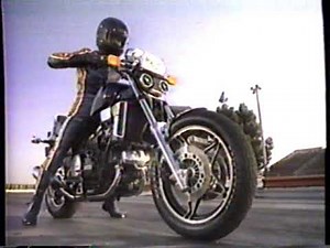 1983 Honda V65 Magna "Standing 1/4 mile. Fastest production motorcycle" TV Commercial