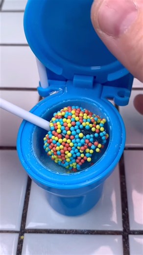 Eh?🙄 Blue Sour Flush Candy Jelly Gummy ASMR Food Mukbang
