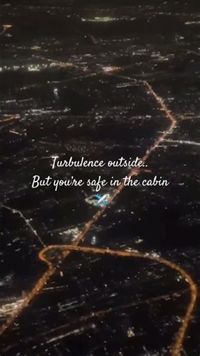 POV: Night Flight Cabin ✈️ Plane White Noise for Sleep