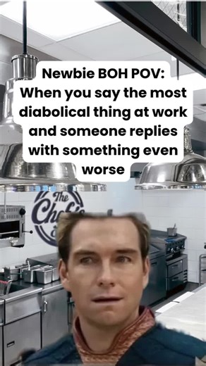 #chef #cheflife #linecook #relatablechef #chefstruggles #kitchenstruggles #chefjokes #culinaryjokes #chebtalk #chefcomedy