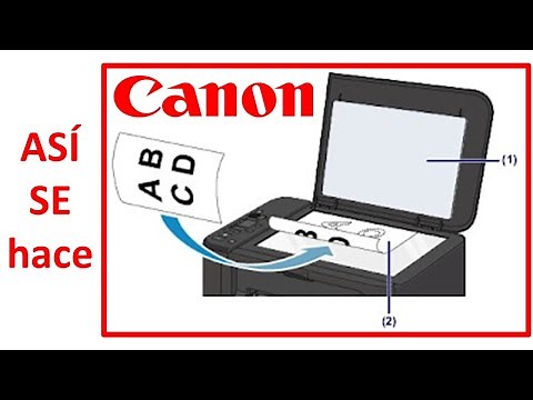 🔍¿Cómo ESCANEAR🖨 impresora ❤️canon 🎯PIXMA?🎲G3110