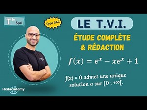 TVI & FONCTION EXPONENTIELLE - Terminale