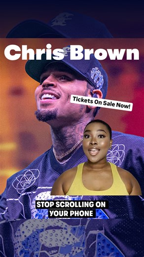 📢 Get deals on Chris Brown tickets now! Use code: VIVID20 for $20 off your first $200 purchase! | Vivid Seats