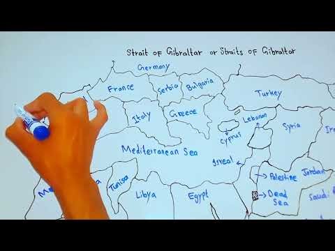 Where is the Strait of Gibraltar | Straits of Gibraltar | Strait of Gibraltar map || 5min Knowledge