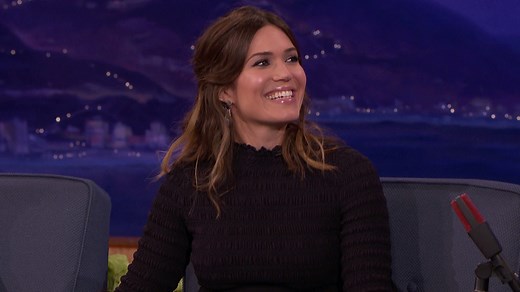 Mandy Moore swears by her pet psychic. #CONAN | Team Coco
