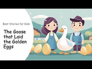 The Goose That Laid the Golden Eggs | Best Moral & Bedtime Stories for Kids | Aesop's Fables