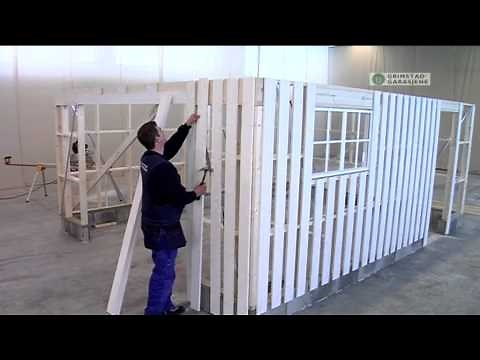 Grimstad Garasjene: Kle Precut-vegg