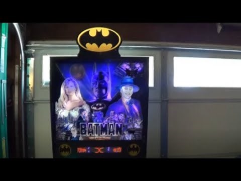 BATMAN PINBALL MACHINE - BY DATA EAST 1991