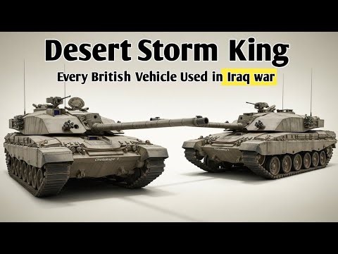 Every British Vehicle That Fought in the Iraq War – Full Lineup!